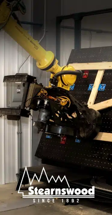 stearnswood automated robotic arm
